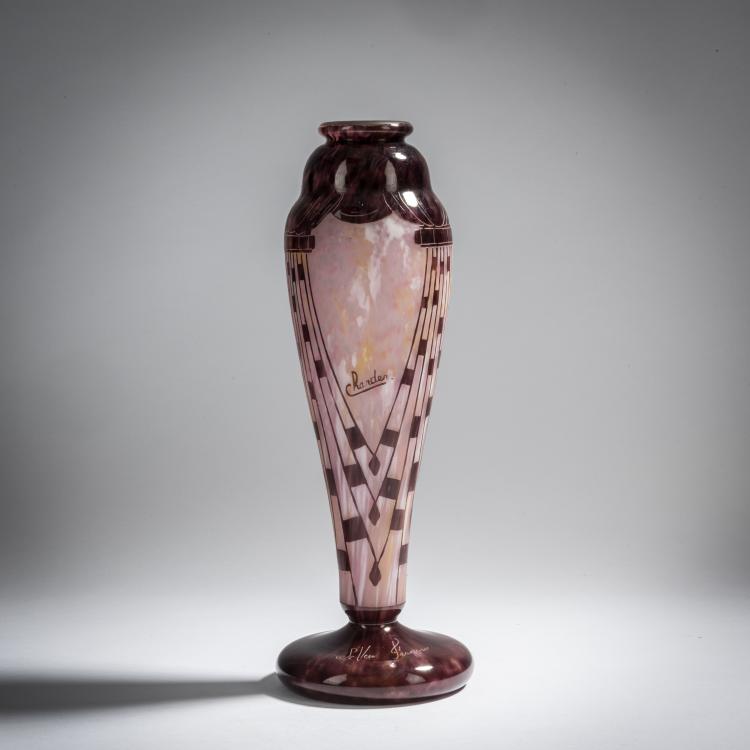 Bild 1 zu Objekt, Vase 'Colliers', 1927-28, Schneider, Epinay-sur-Seine, 153B 276