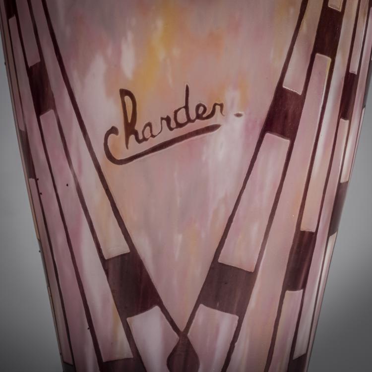 Bild 2 zu Objekt, Vase 'Colliers', 1927-28, Schneider, Epinay-sur-Seine, 153B 276