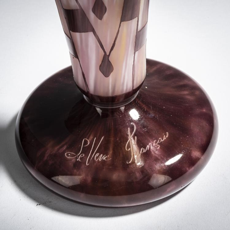 Bild 3 zu Objekt, Vase 'Colliers', 1927-28, Schneider, Epinay-sur-Seine, 153B 276