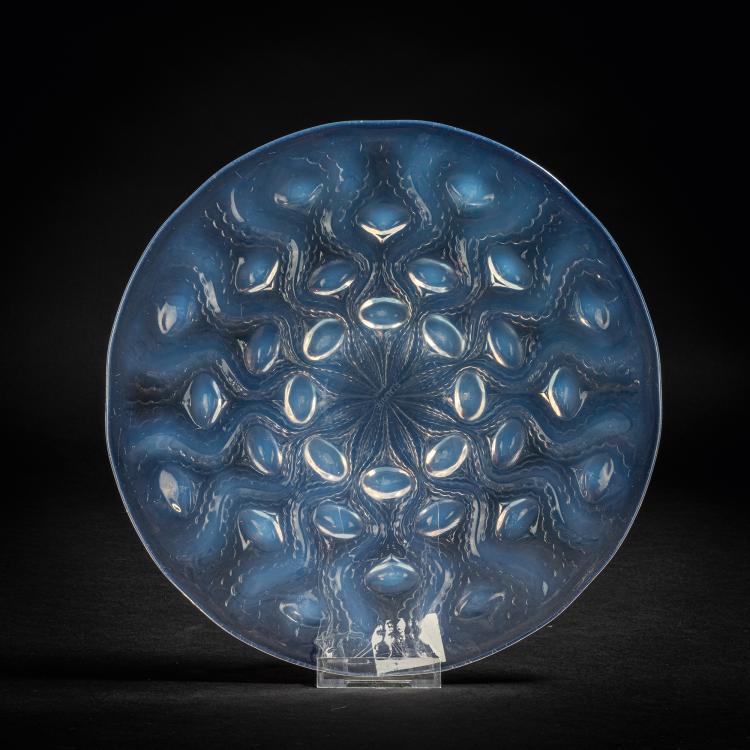 Hauptbild zu Objekt, Teller 'Bulbes N&deg; 2', 1935, Ren&eacute; Lalique, Lalique, Ren&eacute;, Wingen-sur-Moder, 153A 55