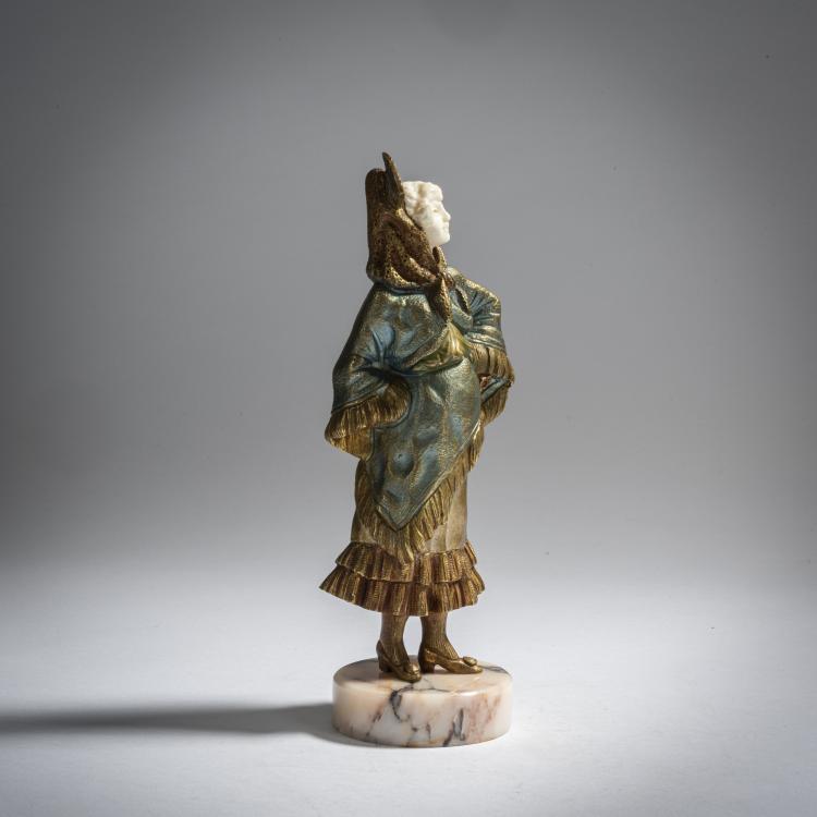 Bild 1 zu Objekt, 'Carmen', c. 1890, Charles Eloy Bailly, 153C 413