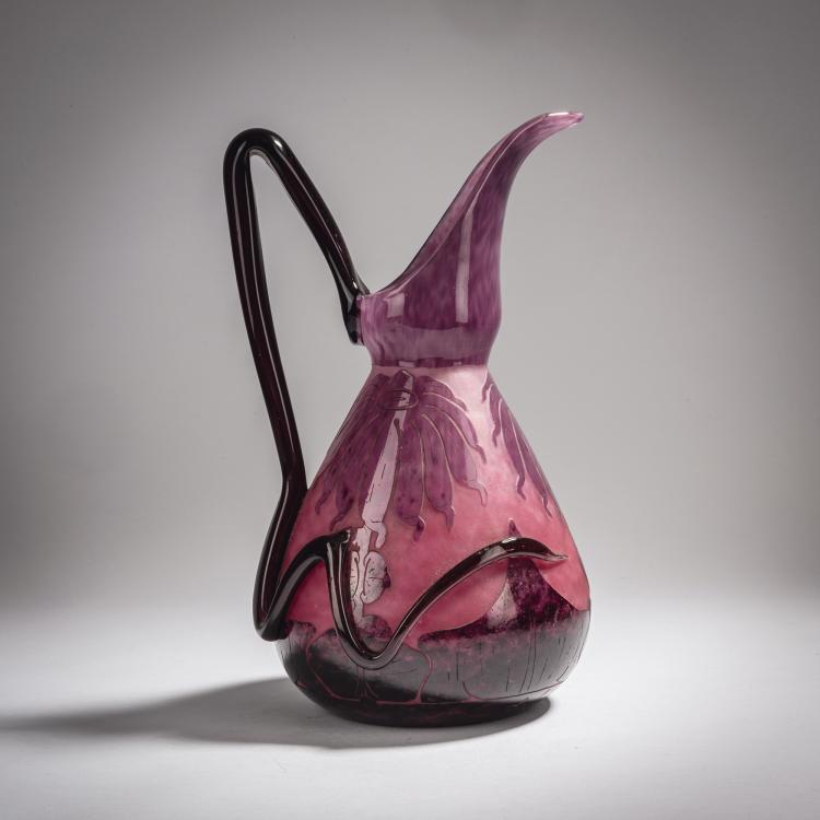 Hauptbild zu Objekt, Krug 'Dahlias', 1923-26, Schneider, Epinay-sur-Seine, 153B 304