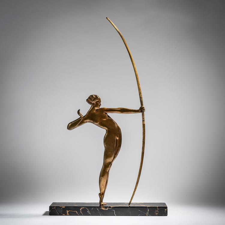 Hauptbild zu Objekt, Archer, c. 1925, J. Valla, 153C 464