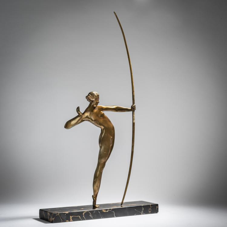 Bild 1 zu Objekt, Archer, c. 1925, J. Valla, 153C 464
