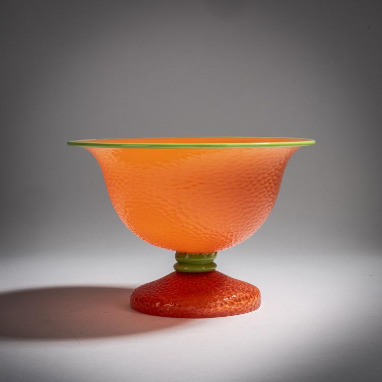 Bild 1 zu Objekt, Stemmed bowl, c. 1914, L&ouml;tz Wwe., Klosterm&uuml;hle, 153B 370