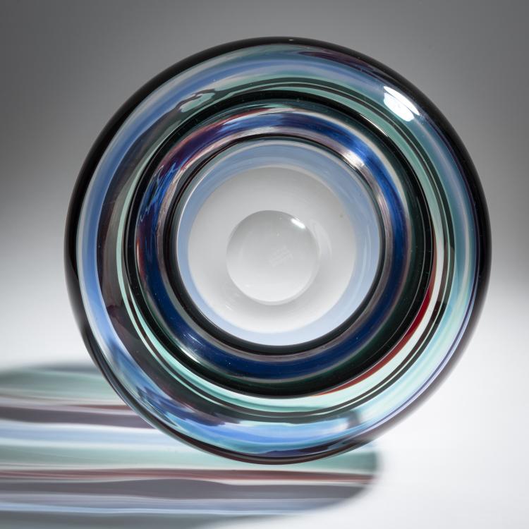 Bild 4 zu Objekt, Vase 'A fasce di colore', um 1953, Fulvio Bianconi, Venini & C., Murano, 155C 780