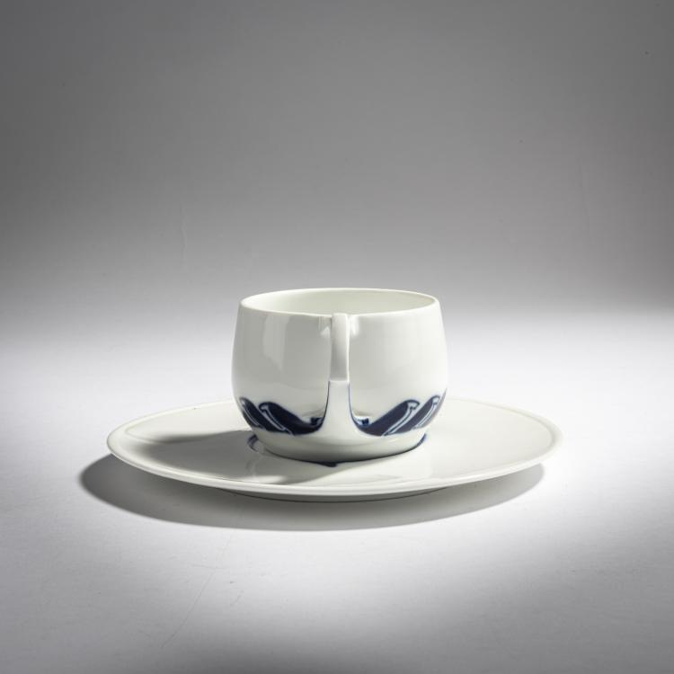 Bild 1 zu Objekt, Coffee cup and saucer, 1903/04, Henry van de Velde, Meissen, KM, 154A 9
