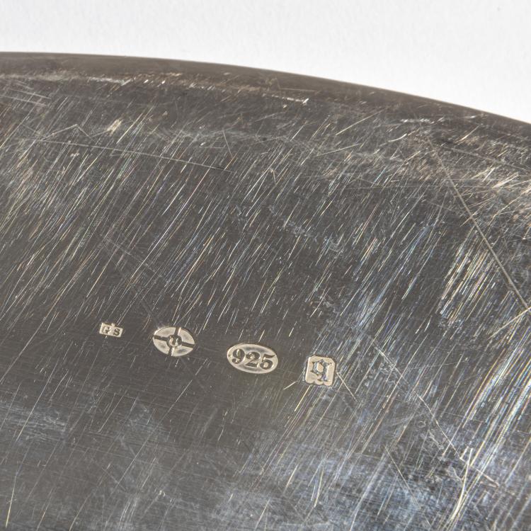 Bild 4 zu Objekt, Coffee service with a tray, 1928, Johan Rohde, Jensen, Georg, Kopenhagen, 154A 22