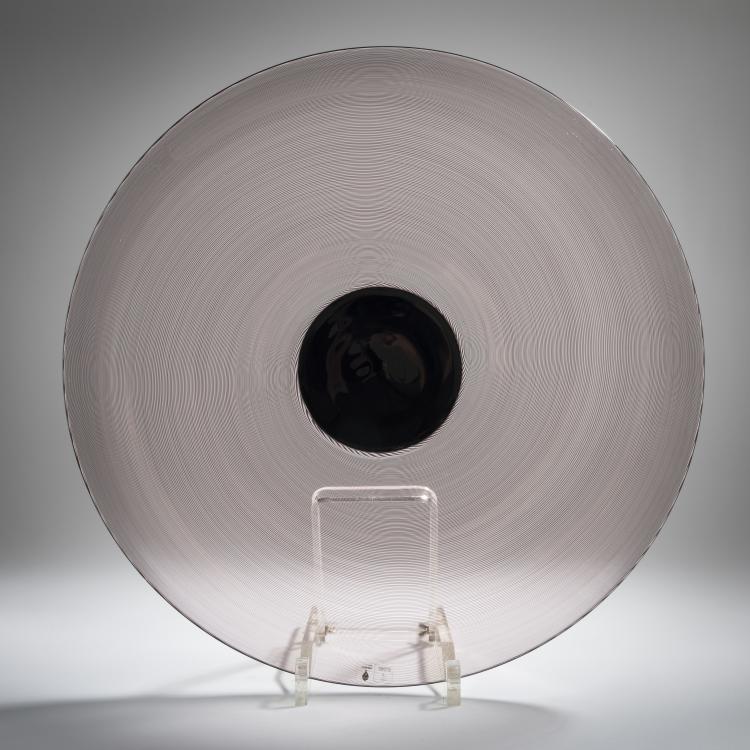 Bild 1 zu Objekt, Teller 'Filigrana di Tapio', 1970, Tapio Wirkkala, Venini & C., Murano, 155C 796
