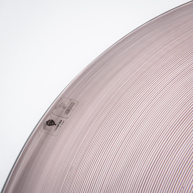 Bild 3 zu Objekt, Teller 'Filigrana di Tapio', 1970, Tapio Wirkkala, Venini & C., Murano, 155C 796