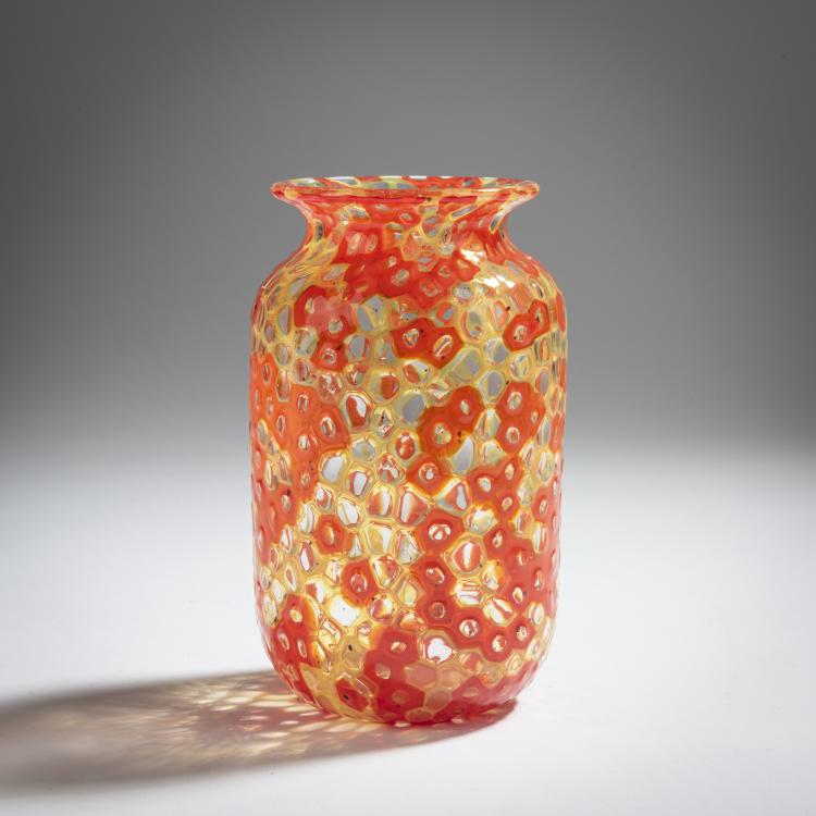 Hauptbild zu Objekt, 'Murrine' vase, c. 1965, Fratelli Toso, Toso, Fratelli, Murano, 155C 905