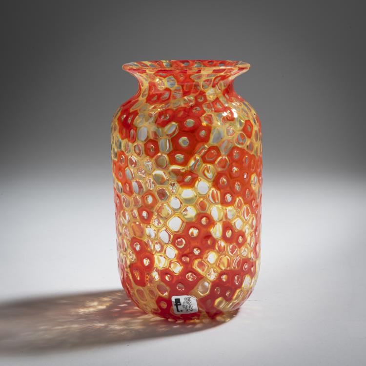 Bild 2 zu Objekt, 'Murrine' vase, c. 1965, Fratelli Toso, Toso, Fratelli, Murano, 155C 905
