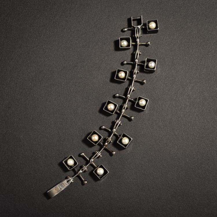 Hauptbild zu Objekt, Brutalistisches Armband, 1970er Jahre, Skandinavien, 154C 344