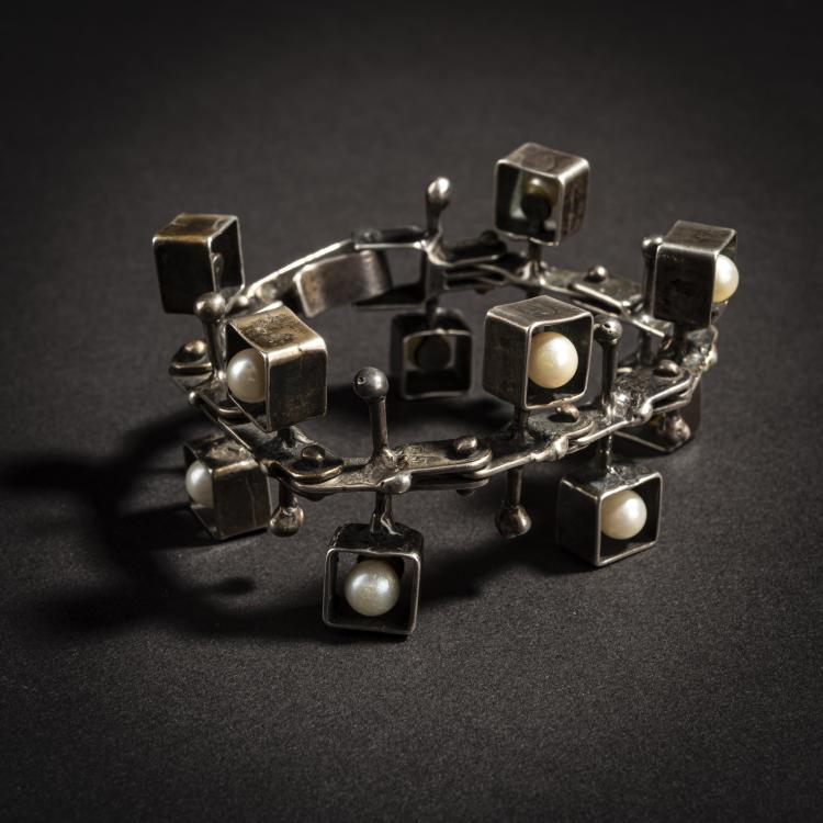 Bild 1 zu Objekt, Brutalistisches Armband, 1970er Jahre, Skandinavien, 154C 344