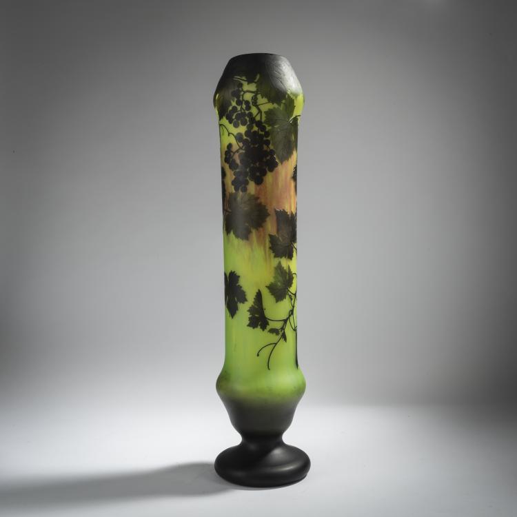 Bild 2 zu Objekt, Vase 'Vigne', um 1910, Daum Fr&egrave;res, Nancy, 153B 152