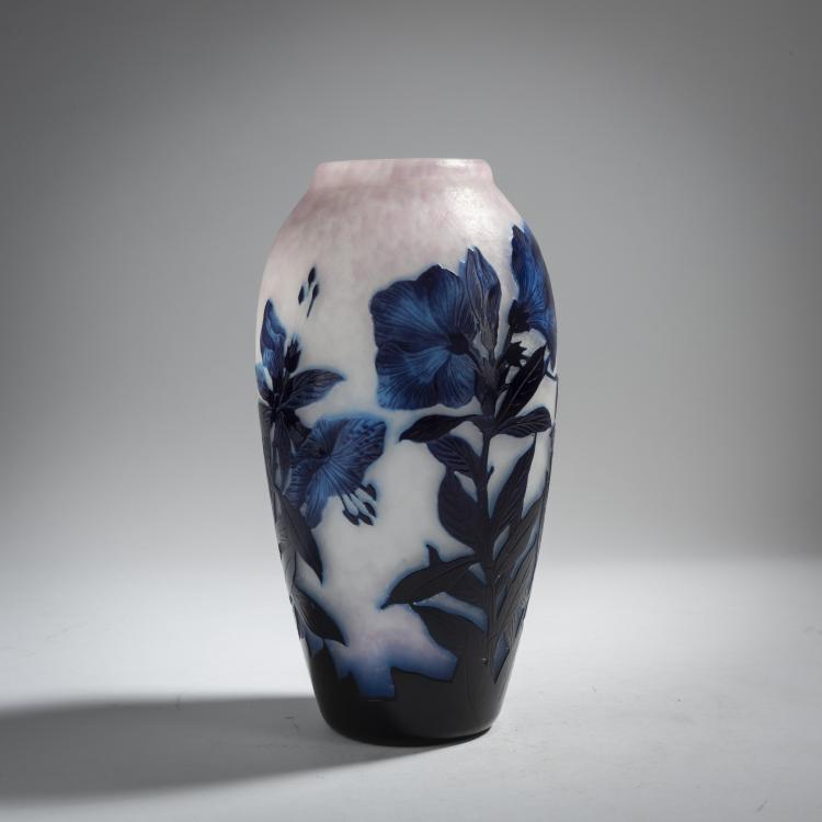 Bild 1 zu Objekt, Vase 'Ibiscus', 1920er Jahre, Delatte, Andr&eacute;, Nancy, 153B 197