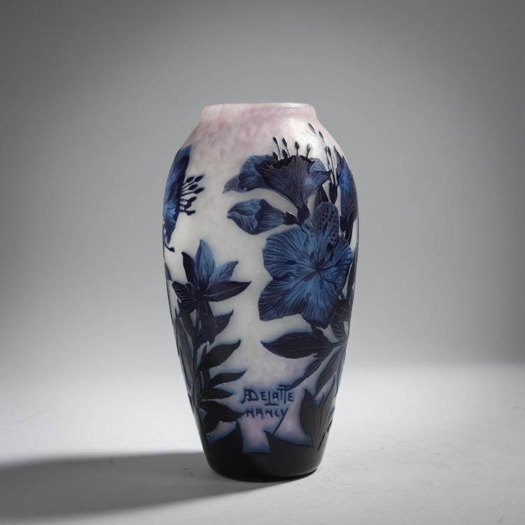Bild 2 zu Objekt, Vase 'Ibiscus', 1920er Jahre, Delatte, Andr&eacute;, Nancy, 153B 197