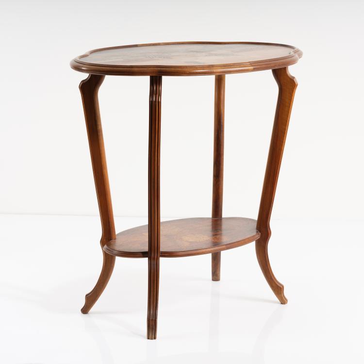 Bild 3 zu Objekt, Side table 'Hortensias et papillons', c. 1900, Emile Gall&eacute;, Gall&eacute;, Emile, Nancy, 153C 771