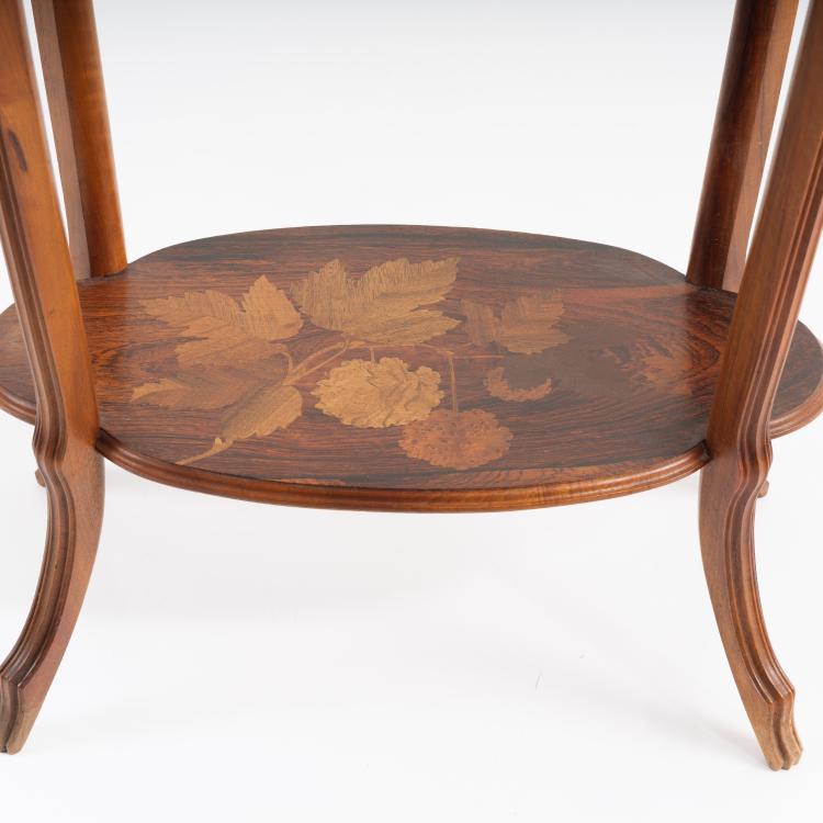 Bild 8 zu Objekt, Side table 'Hortensias et papillons', c. 1900, Emile Gall&eacute;, Gall&eacute;, Emile, Nancy, 153C 771