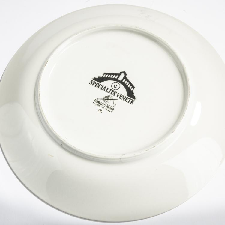 Bild 2 zu Objekt, Plate 'Specialit&agrave; Venete', 1960s, Piero Fornasetti, Fornasetti, 155A 211