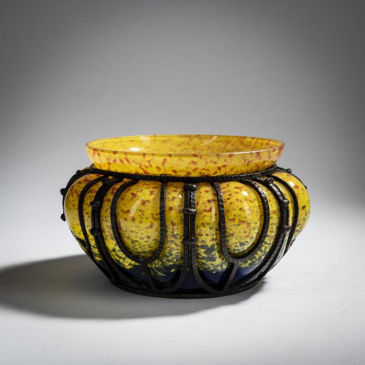 Bild 1 zu Objekt, Schale 'Verre de Jade', 1920er Jahre, Delatte, Andr&eacute;, Nancy, 153B 198