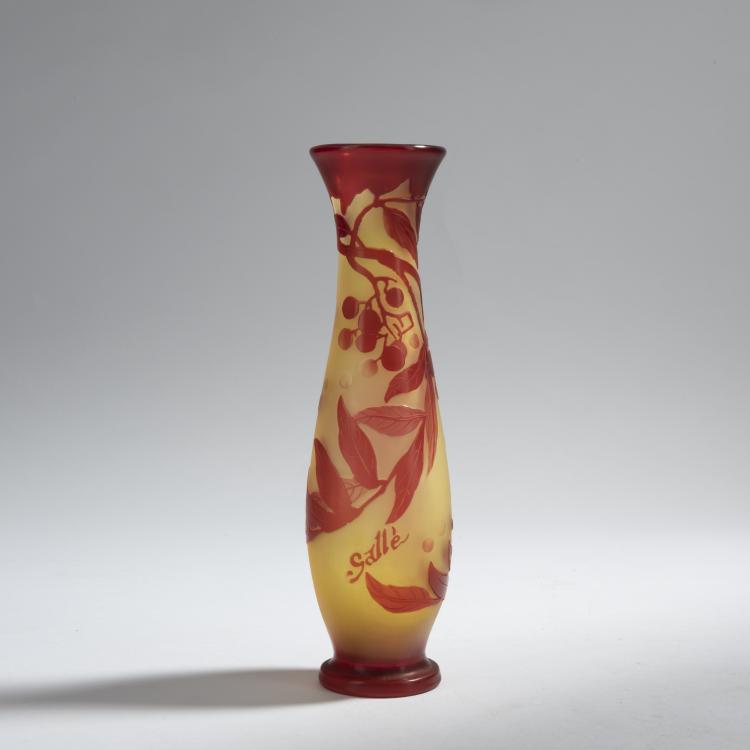Bild 1 zu Objekt, Vase 'Sorbier', 1908-14, Gall&eacute;, Etablissements, Nancy, 153B 227