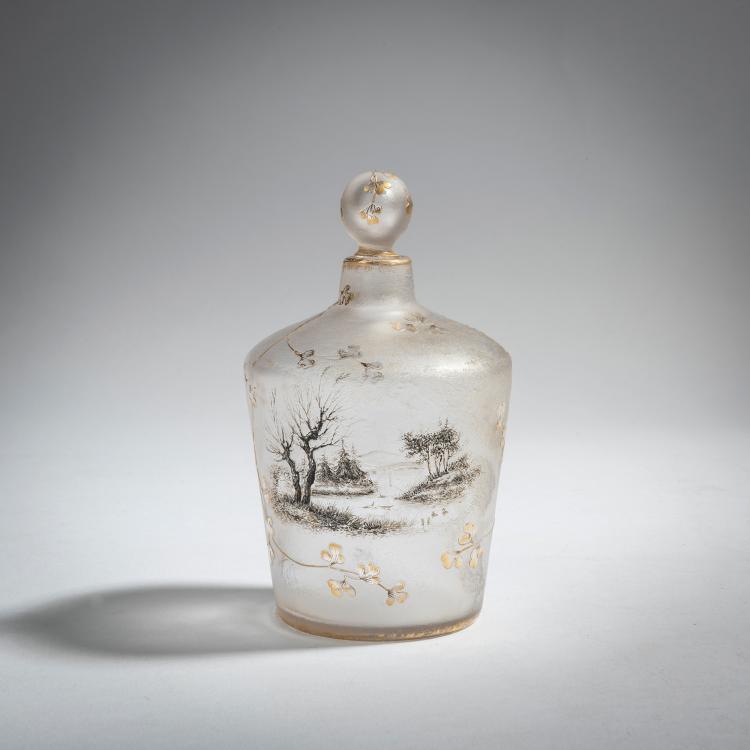 Hauptbild zu Objekt, Flakon 'Tr&egrave;fles', 1890-96, Daum Fr&egrave;res, Nancy, 153B 83