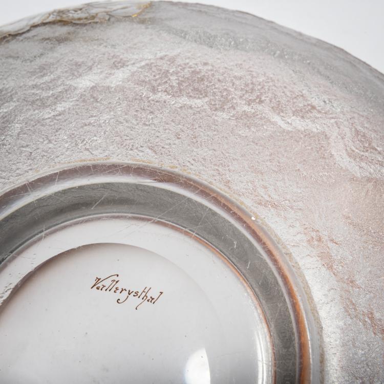 Bild 5 zu Objekt, Schale 'Pavots', 1890-98, Verreries r&eacute;unies de Vallerysthal et Portieux, 153B 329