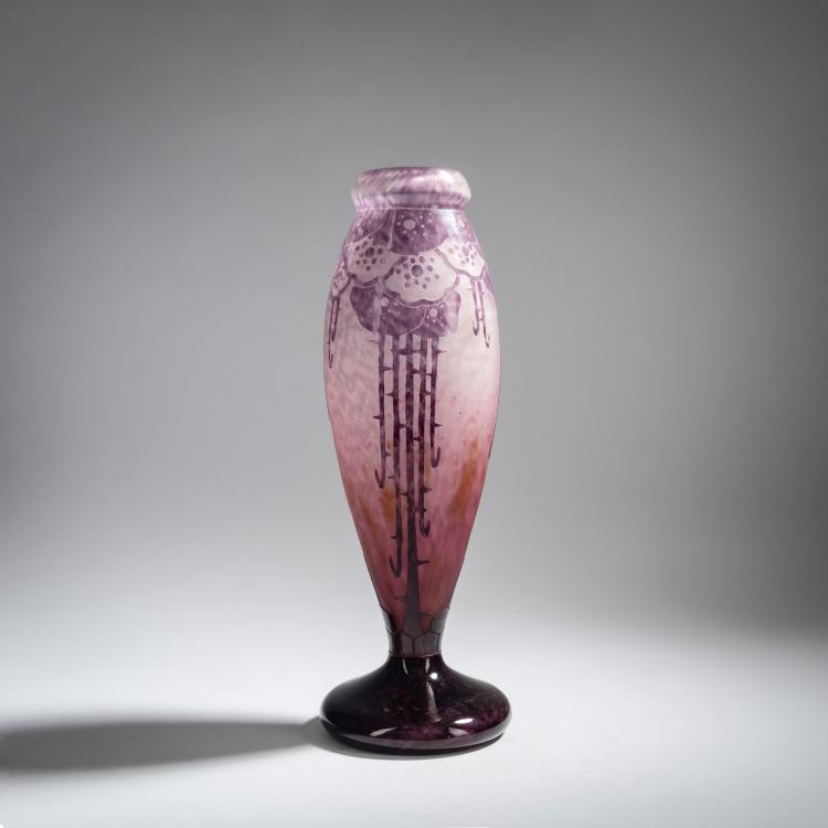 Hauptbild zu Objekt, Vase 'Eglantines', 1927-28, Schneider, Epinay-sur-Seine, 153B 315