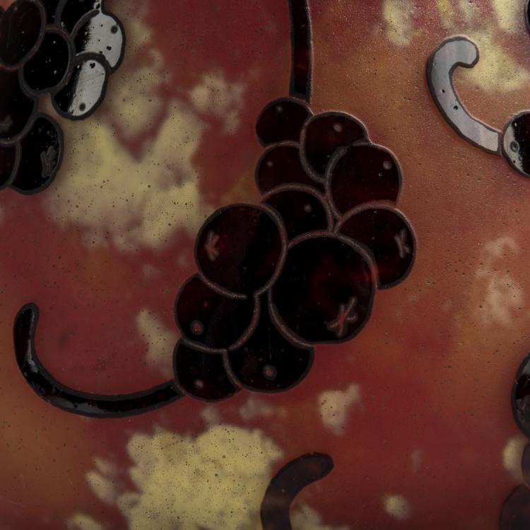 Bild 4 zu Objekt, Henkelvase 'Perli&egrave;res', 1924-27, Schneider, Epinay-sur-Seine, 153B 307