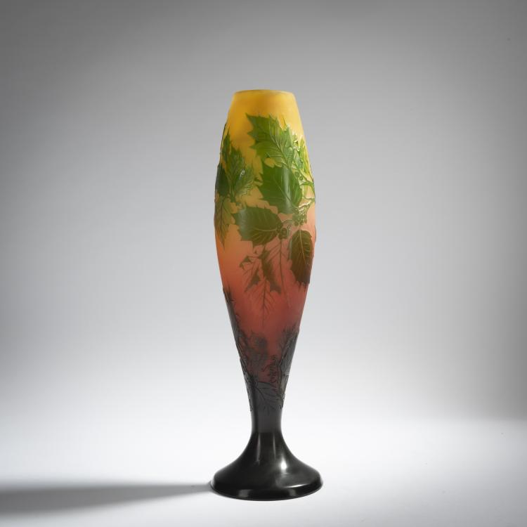 Bild 1 zu Objekt, Vase 'Houx', 1908-14, Gall&eacute;, Etablissements, Nancy, 153B 228