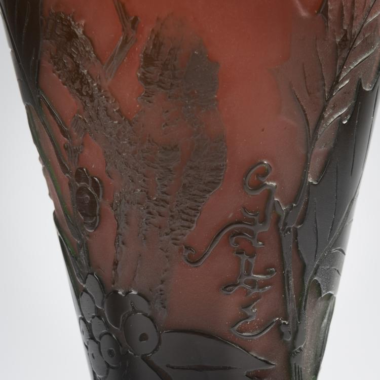 Bild 3 zu Objekt, Vase 'Houx', 1908-14, Gall&eacute;, Etablissements, Nancy, 153B 228