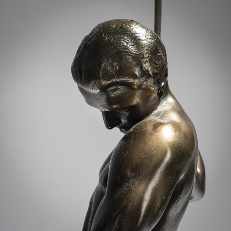 Bild 7 zu Objekt, Hunter with antelope, c. 1930, Salvator Riolo, Kowas, 153C 463
