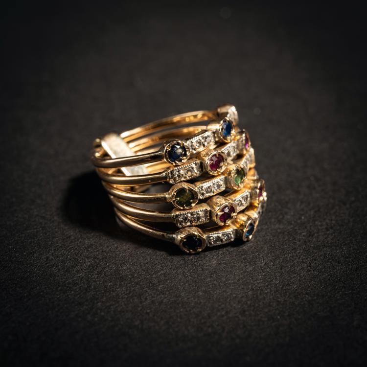 Hauptbild zu Objekt, Ring, 1990er Jahre, Kern, Ren&eacute;, 154C 356