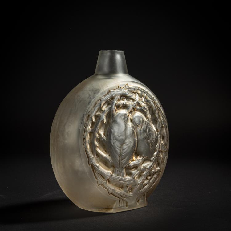Bild 1 zu Objekt, Vase 'Deux moineaux bavardant', 1920, Ren&eacute; Lalique, Lalique, Ren&eacute;, Combs-la-Ville, 153A 4