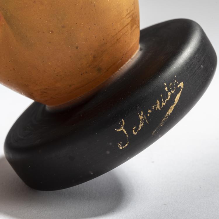 Bild 2 zu Objekt, Fu&szlig;vase 'Filet&eacute;s', 1922-25, Schneider, Epinay-sur-Seine, 153B 295