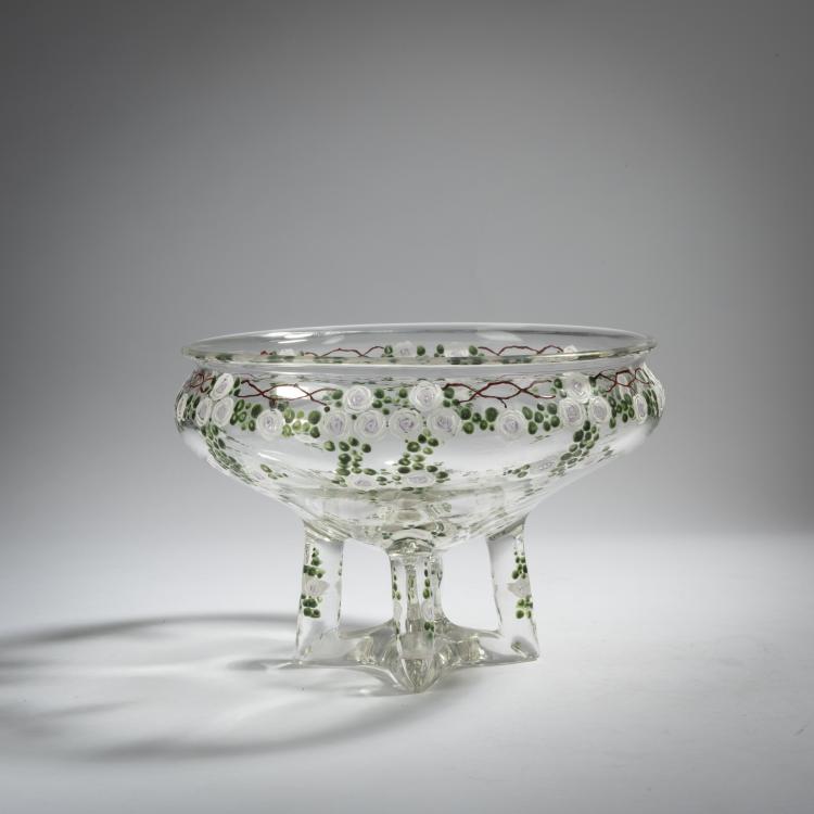 Bild 1 zu Objekt, Aufsatzschale, um 1909, Marie Kirschner (zugeschrieben), L&ouml;tz, Klosterm&uuml;hle (zugeschrieben), 153B 369