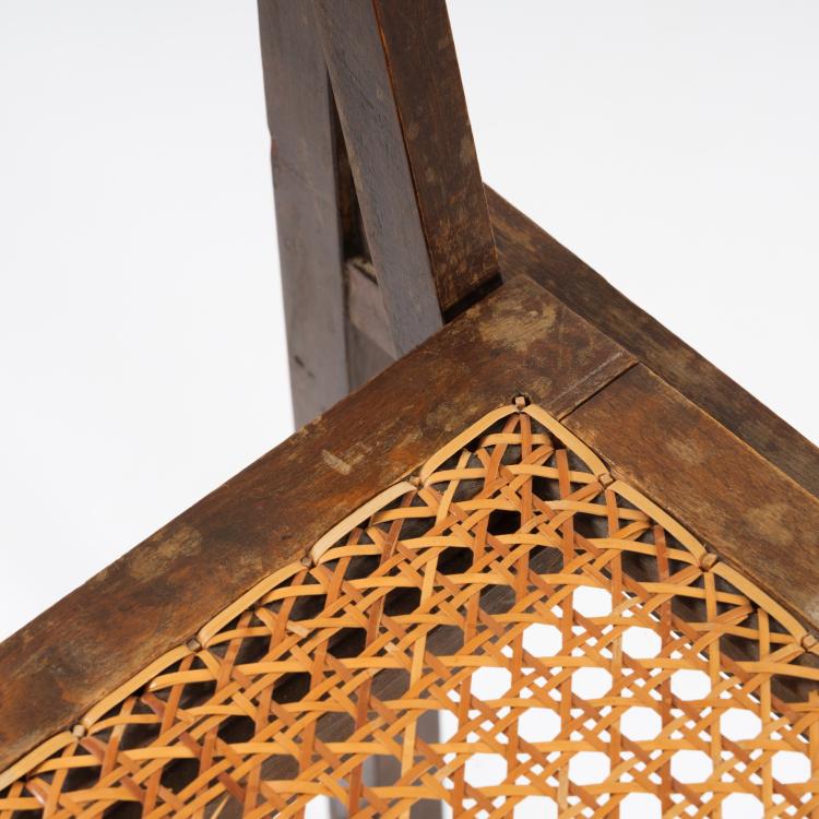 Bild 4 zu Objekt, Set of two chairs, c. 1926, Erich Dieckmann, Bauhochschule Weimar (zugeschrieben), 154A 35