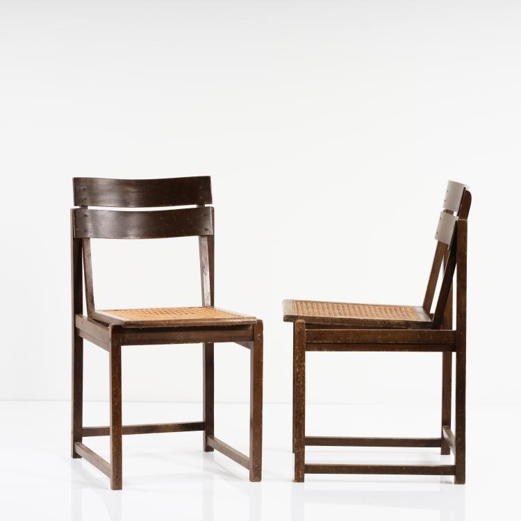 Bild 5 zu Objekt, Set of two chairs, c. 1926, Erich Dieckmann, Bauhochschule Weimar (zugeschrieben), 154A 35