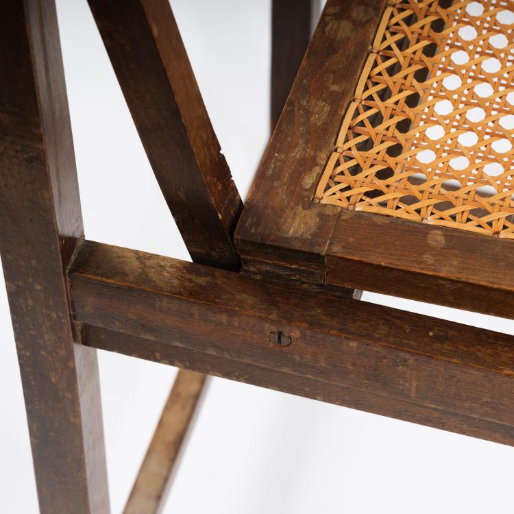 Bild 12 zu Objekt, Set of two chairs, c. 1926, Erich Dieckmann, Bauhochschule Weimar (zugeschrieben), 154A 35