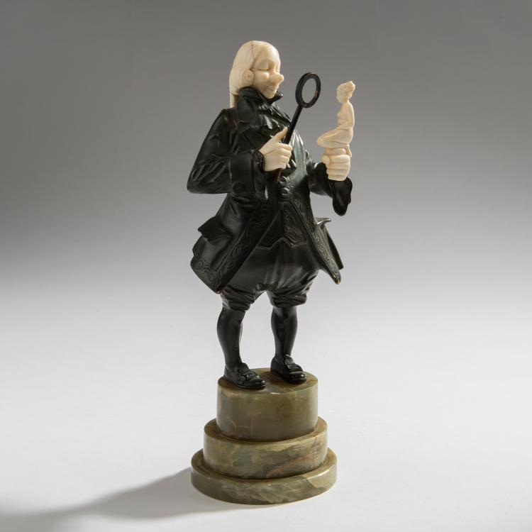 Hauptbild zu Objekt, 'Le Connaisseur', 1930er Jahre, Bruno Zach, 153C 471