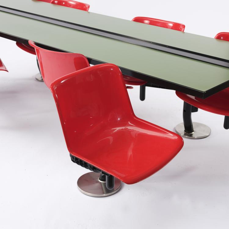 Bild 3 zu Objekt, Dining / canteen table 'GTS' - 'Modus', 1975, Osvaldo Borsani, Tecno, Mailand, 154A 119