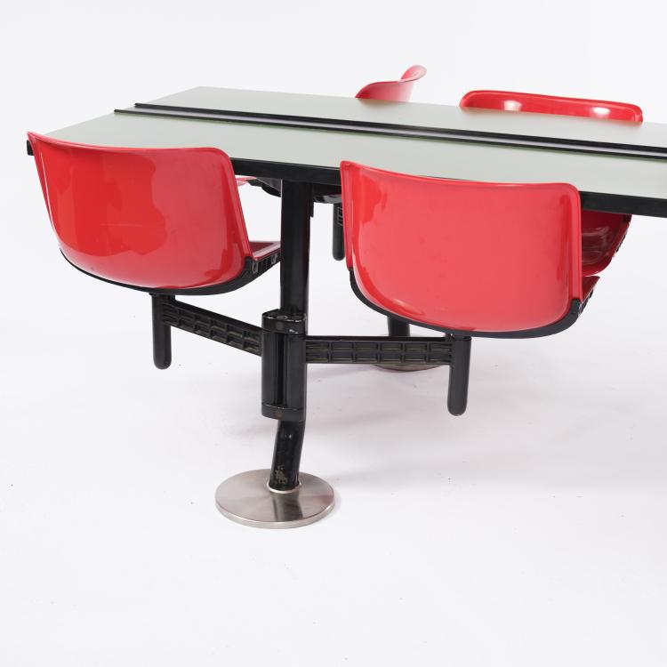 Bild 4 zu Objekt, Dining / canteen table 'GTS' - 'Modus', 1975, Osvaldo Borsani, Tecno, Mailand, 154A 119