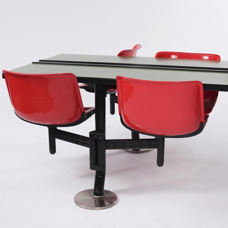 Bild 7 zu Objekt, Dining / canteen table 'GTS' - 'Modus', 1975, Osvaldo Borsani, Tecno, Mailand, 154A 119