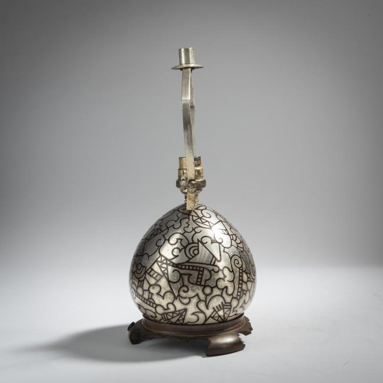 Bild 1 zu Objekt, 'Ikora' lamp base, c. 1930, WMF, Geislingen, 153C 679