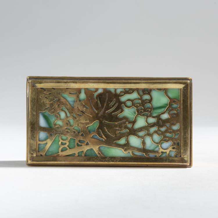 Bild 4 zu Objekt, 'Grapevine' stamp box, c. 1920, Tiffany Studios, New York, 153C 661
