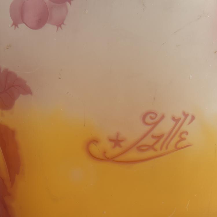 Bild 3 zu Objekt, Vase 'Groseilles', 1905-08, Gall&eacute;, Etablissements, Nancy, 153B 215
