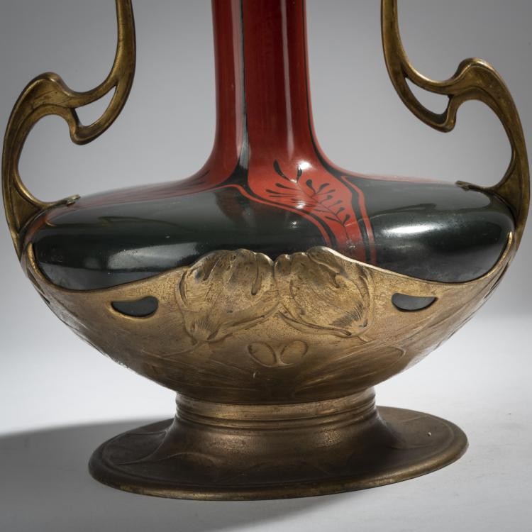 Bild 4 zu Objekt, Vase with handles, 1899/1900, Scherf, Walter, N&uuml;rnberg; Zsolnay, Vilmos, P&eacute;cs (zug.), 153C 654