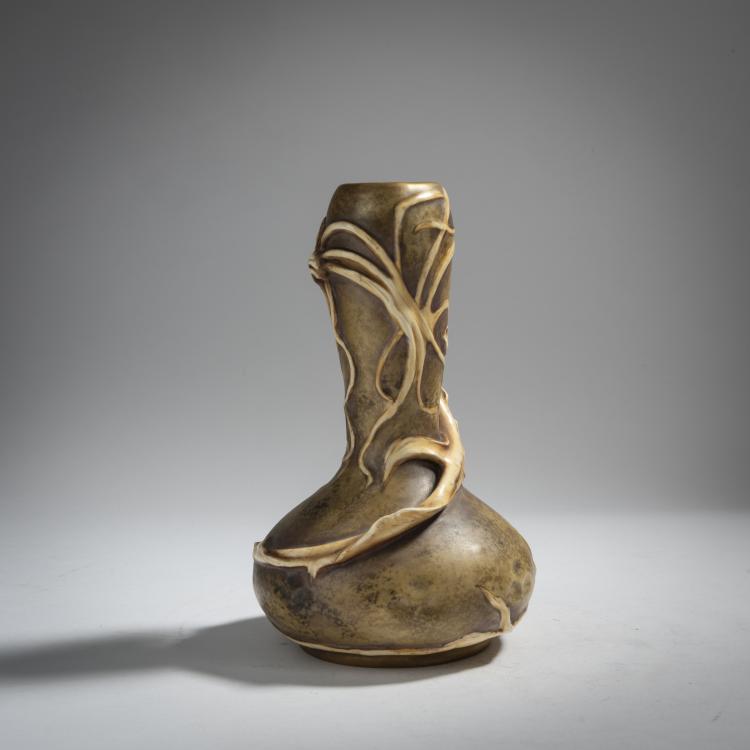 Bild 1 zu Objekt, Vase, c. 1900, Amphora-Werke Riessner, Stellmacher & Kessel, Turn-Teplitz, 153C 515