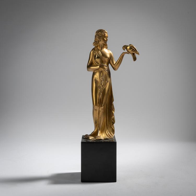 Hauptbild zu Objekt, 'Messenger of Love', c. 1920, Dem&egrave;tre H. Chiparus, 153C 419
